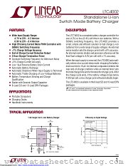 LTC4002ES8-8.4#TRPBF datasheet pdf Linear Technology