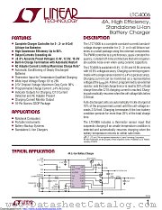 LTC4006EGN-2#TR datasheet pdf Linear Technology