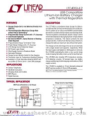 LTC4053EMSE-4.2#TR datasheet pdf Linear Technology