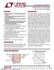 LTC4055EUF#TRPBF datasheet pdf Linear Technology