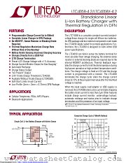 LTC4058XEDD-4.2#PBF datasheet pdf Linear Technology