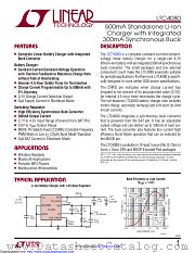 LTC4080EDD#TR datasheet pdf Linear Technology