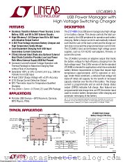 LTC4089EDJC-3#TRPBF datasheet pdf Linear Technology
