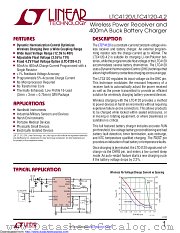 LTC4120EUD-4.2#TRPBF datasheet pdf Linear Technology