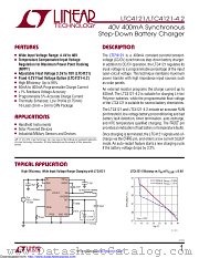 LTC4121EUD-4.2#TRPBF datasheet pdf Linear Technology