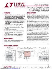 LTC4160EUDC-1#TRPBF datasheet pdf Linear Technology