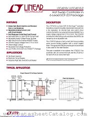 LTC4210-1IS6#TRPBF datasheet pdf Linear Technology