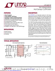 LTC4219CDHC-5#PBF datasheet pdf Linear Technology