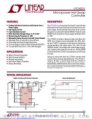 LTC4231IUD-1#TRPBF datasheet pdf Linear Technology