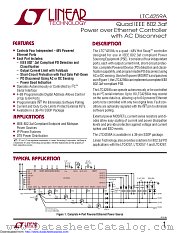 LTC4259ACGW#TRPBF datasheet pdf Linear Technology