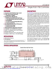 LTC4274CUHF#TRPBF datasheet pdf Linear Technology