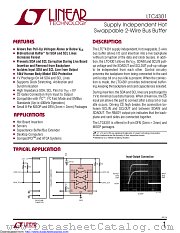 LTC4301CMS8#TRPBF datasheet pdf Linear Technology