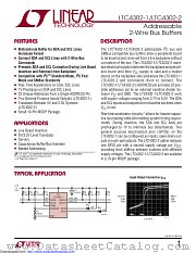 LTC4302IMS-2#TRPBF datasheet pdf Linear Technology