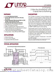 LTC4305IDHD datasheet pdf Linear Technology