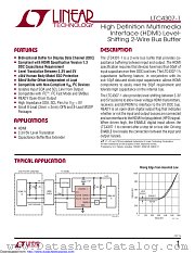 LTC4307IMS8-1#PBF datasheet pdf Linear Technology
