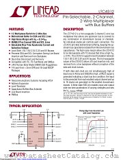 LTC4312IDE#TRPBF datasheet pdf Linear Technology