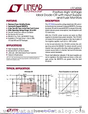 LTC4355CDE#TRPBF datasheet pdf Linear Technology