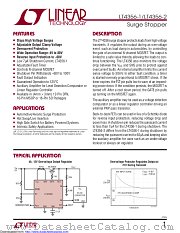 LT4356CDE-2 datasheet pdf Linear Technology