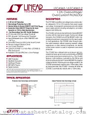 LTC4362IDCB-1#TRMPBF datasheet pdf Linear Technology