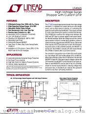 LT4363HDE-1#TRPBF datasheet pdf Linear Technology