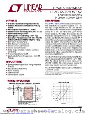 LTC4413EDD-1#PBF datasheet pdf Linear Technology