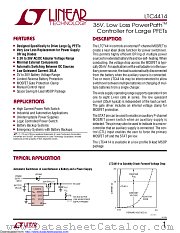 LTC4414IMS8 datasheet pdf Linear Technology