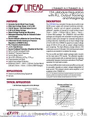 LTM4601AIY-1 datasheet pdf Linear Technology