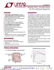 LTM4623EV#PBF datasheet pdf Linear Technology