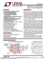 LTM4637EV#PBF datasheet pdf Linear Technology