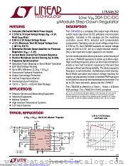 LTM4639IY#PBF datasheet pdf Linear Technology