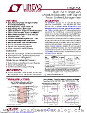 LTM4676AIY datasheet pdf Linear Technology