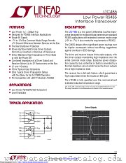 LTC485CS8#TR datasheet pdf Linear Technology
