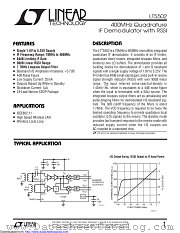 LT5502EGN#TR datasheet pdf Linear Technology