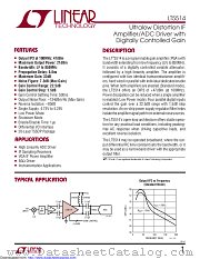 LT5514EFE#TR datasheet pdf Linear Technology