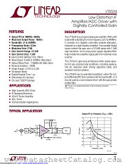 LT5524EFE#TRPBF datasheet pdf Linear Technology