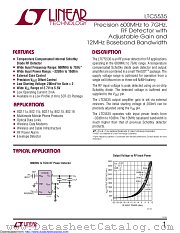 LTC5535ES6#TRPBF datasheet pdf Linear Technology
