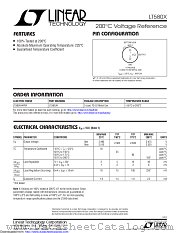 LT580XH datasheet pdf Linear Technology
