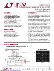LT6011CDD#TRPBF datasheet pdf Linear Technology