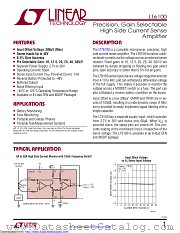 LT6100IMS8#TR datasheet pdf Linear Technology