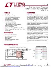 LT6118HMS8#TRPBF datasheet pdf Linear Technology