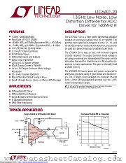LTC6401IUD-20#TRPBF datasheet pdf Linear Technology