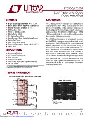 LT6550CMS#TR datasheet pdf Linear Technology