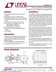 LT6600IS8-15#TR datasheet pdf Linear Technology