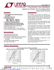 LTC6601CUF-2#TRPBF datasheet pdf Linear Technology