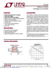 LTC660CS8#TRPBF datasheet pdf Linear Technology