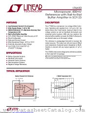 LT6650IS5#TRMPBF datasheet pdf Linear Technology