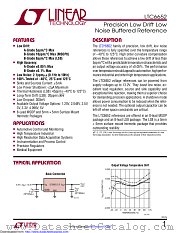 LTC6652BHMS8-2.048#PBF datasheet pdf Linear Technology