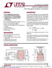 LTC6903HMS8#TR datasheet pdf Linear Technology