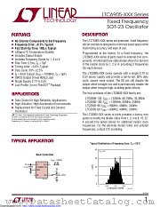 LTC6905HS5-133 datasheet pdf Linear Technology