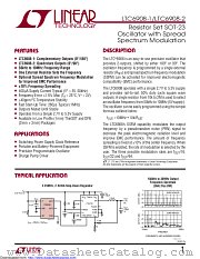 LTC6908IS6-1#TRPBF datasheet pdf Linear Technology